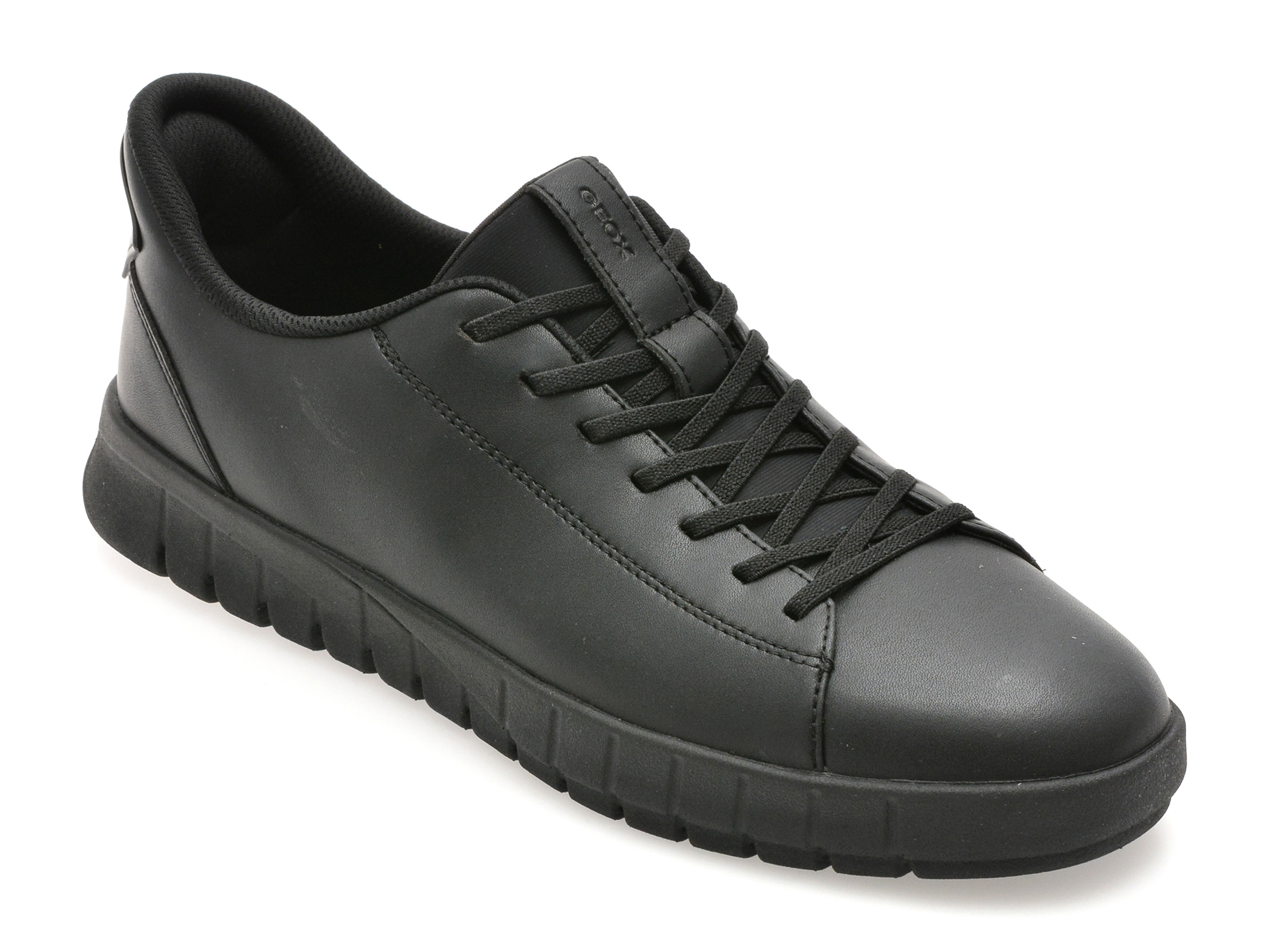 Pantofi sport GEOX negri, U56MAA, din piele ecologica