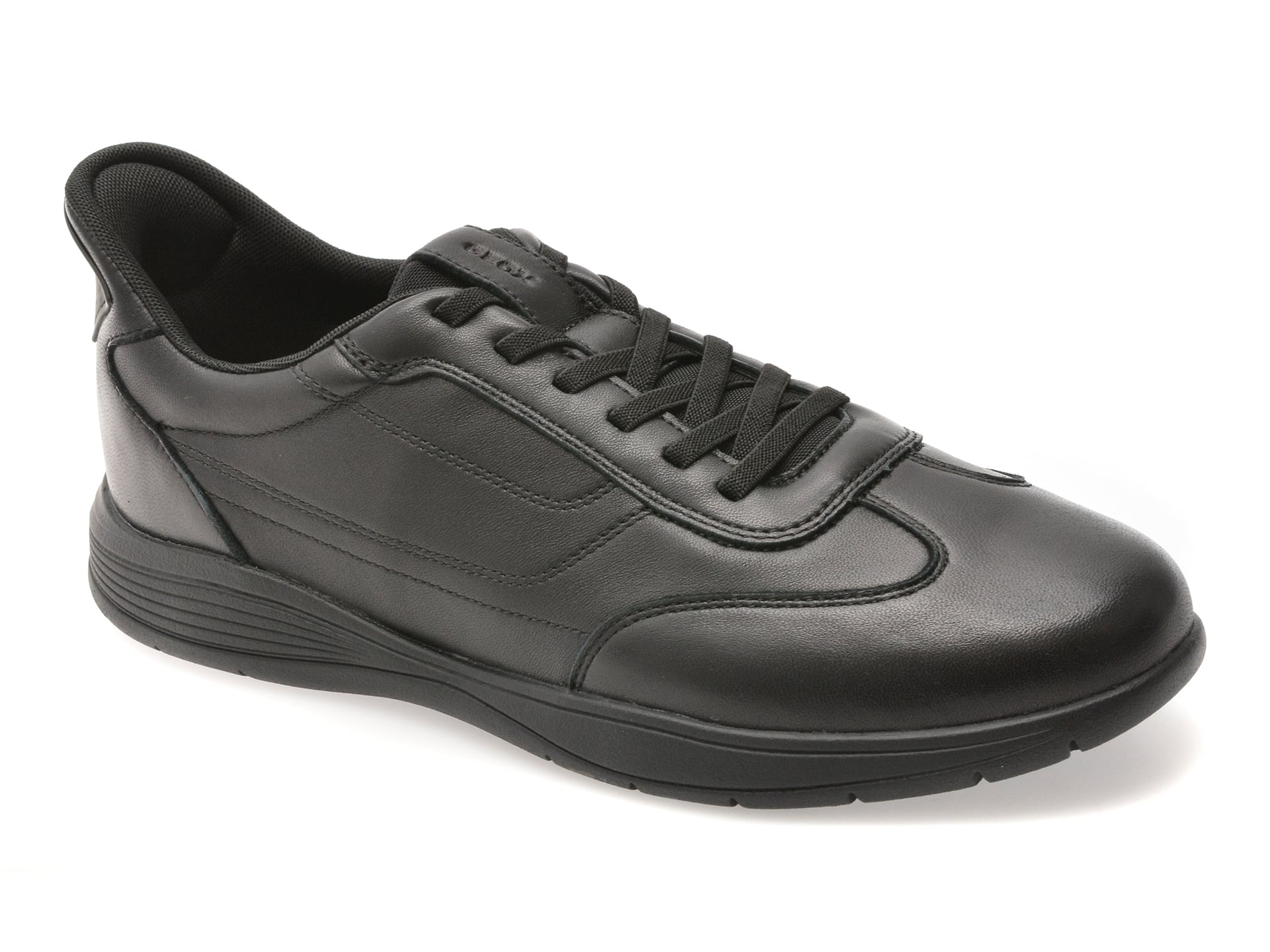 Pantofi sport GEOX negri, U65MWA, din piele naturala