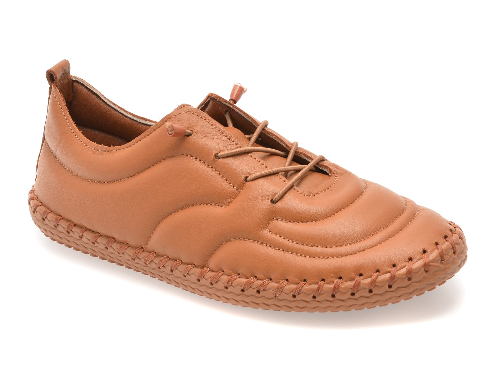 Pantofi sport GOLD DEER maro, 2201620, din piele naturala