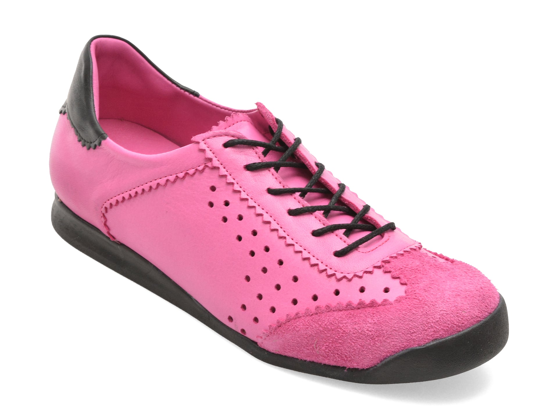 Pantofi sport GRYXX fucsia, 1608, din piele naturala