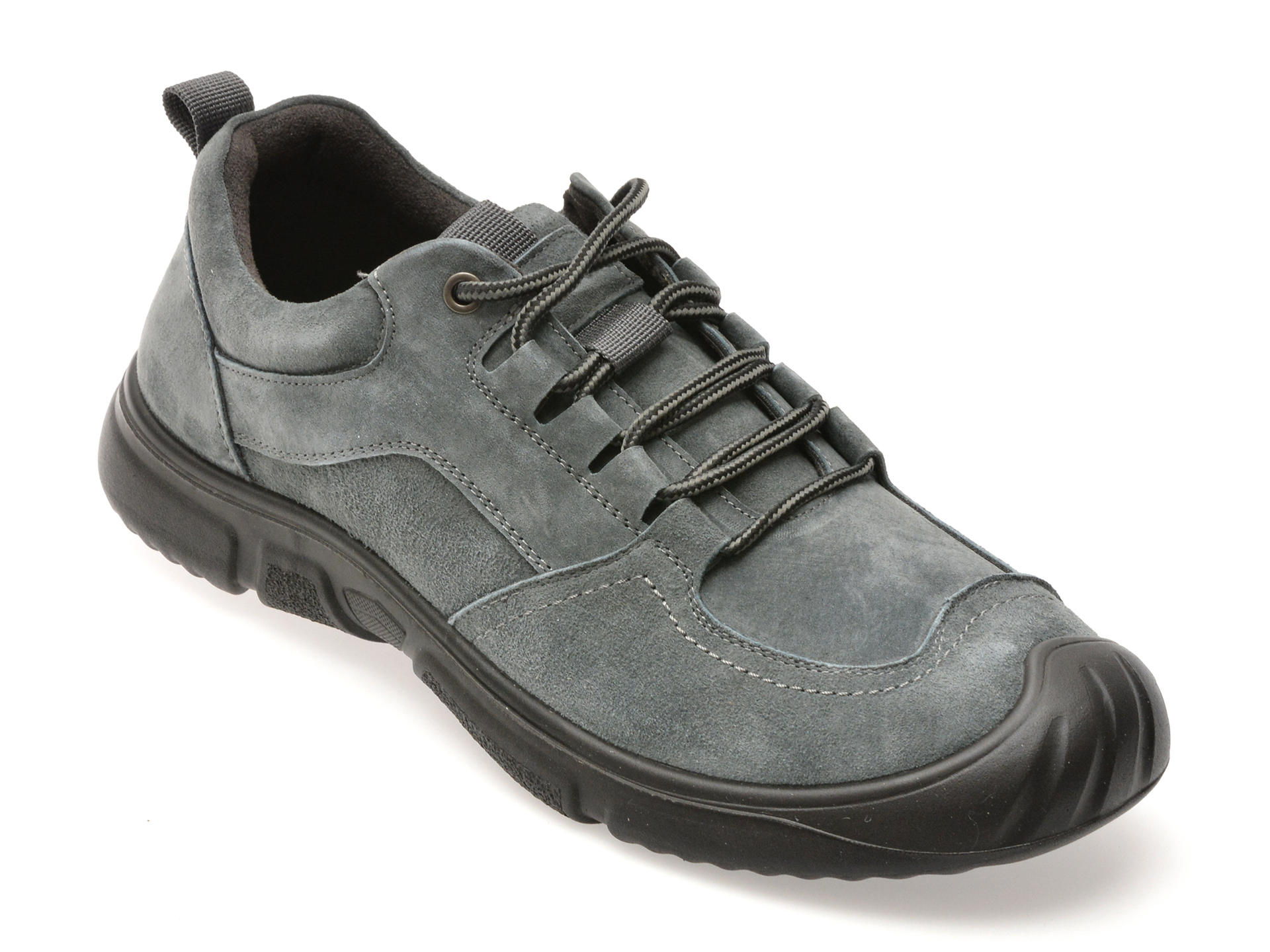 Pantofi sport GRYXX gri, WB01, din nabuc