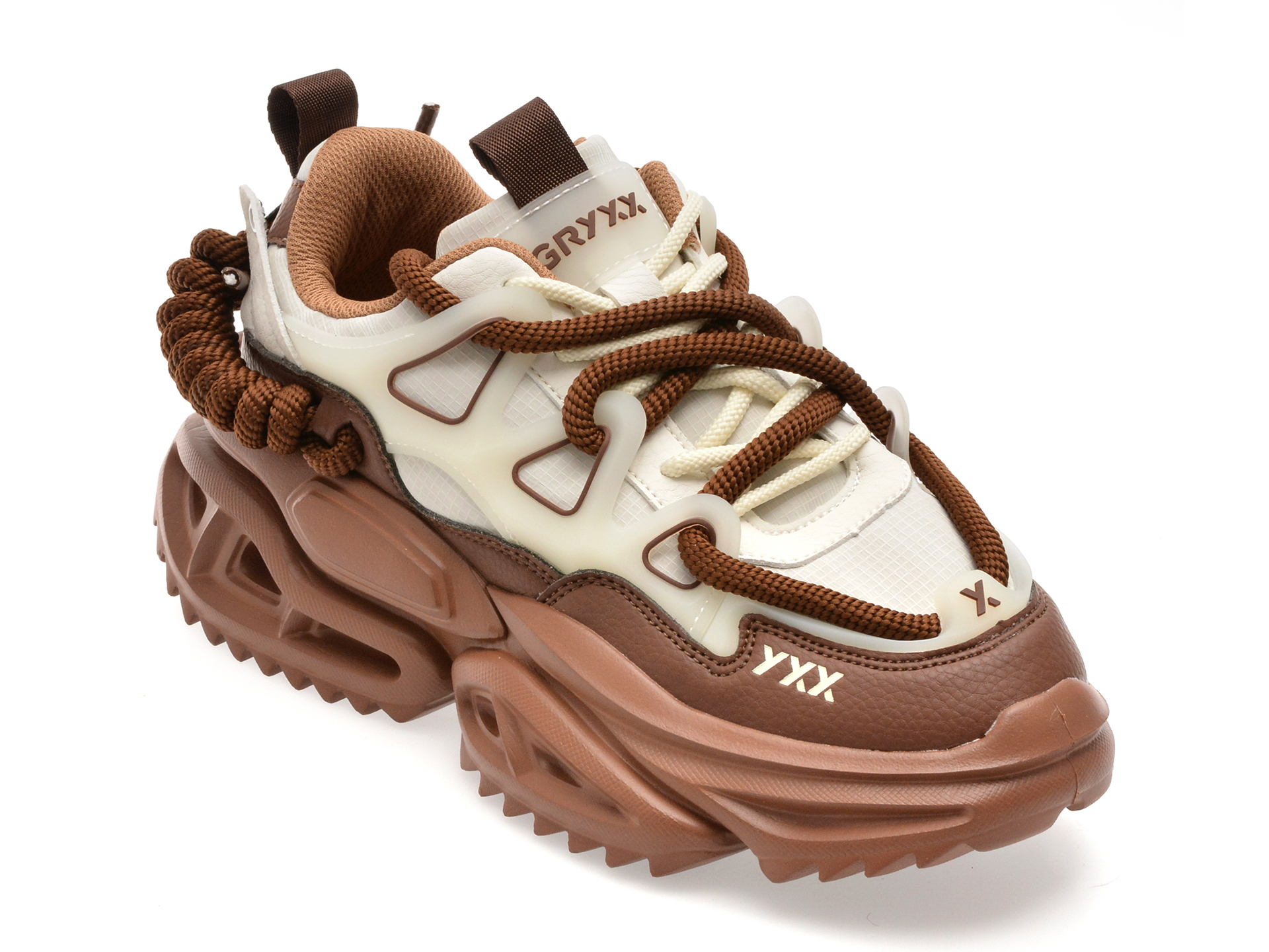 Pantofi sport GRYXX maro, 82695, din material textil