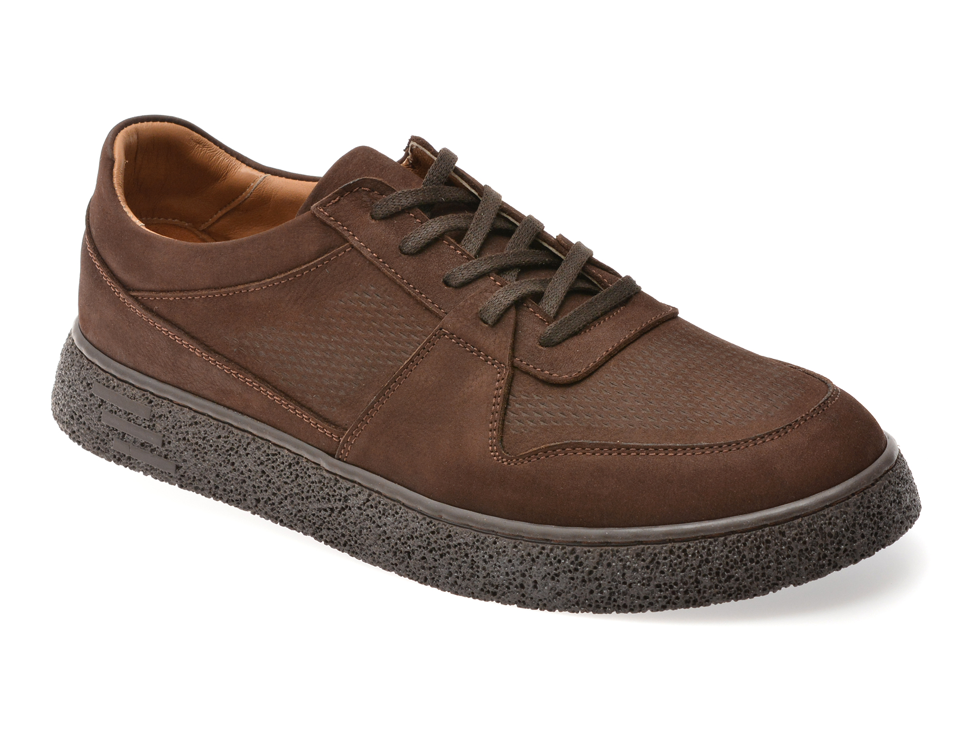 Pantofi sport GRYXX maro, BS2212, din nabuc