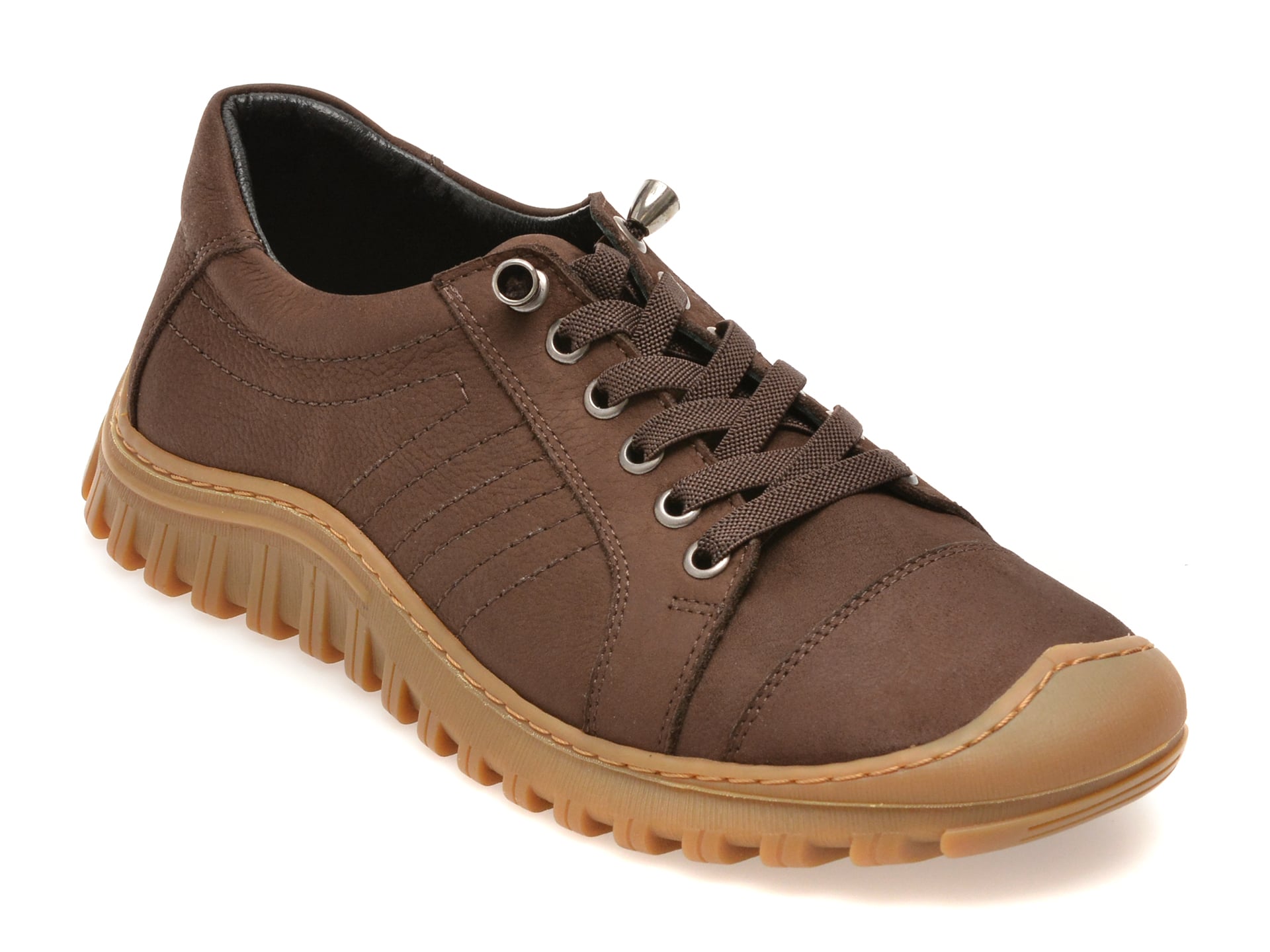 Pantofi sport GRYXX maro, EV2967, din nabuc