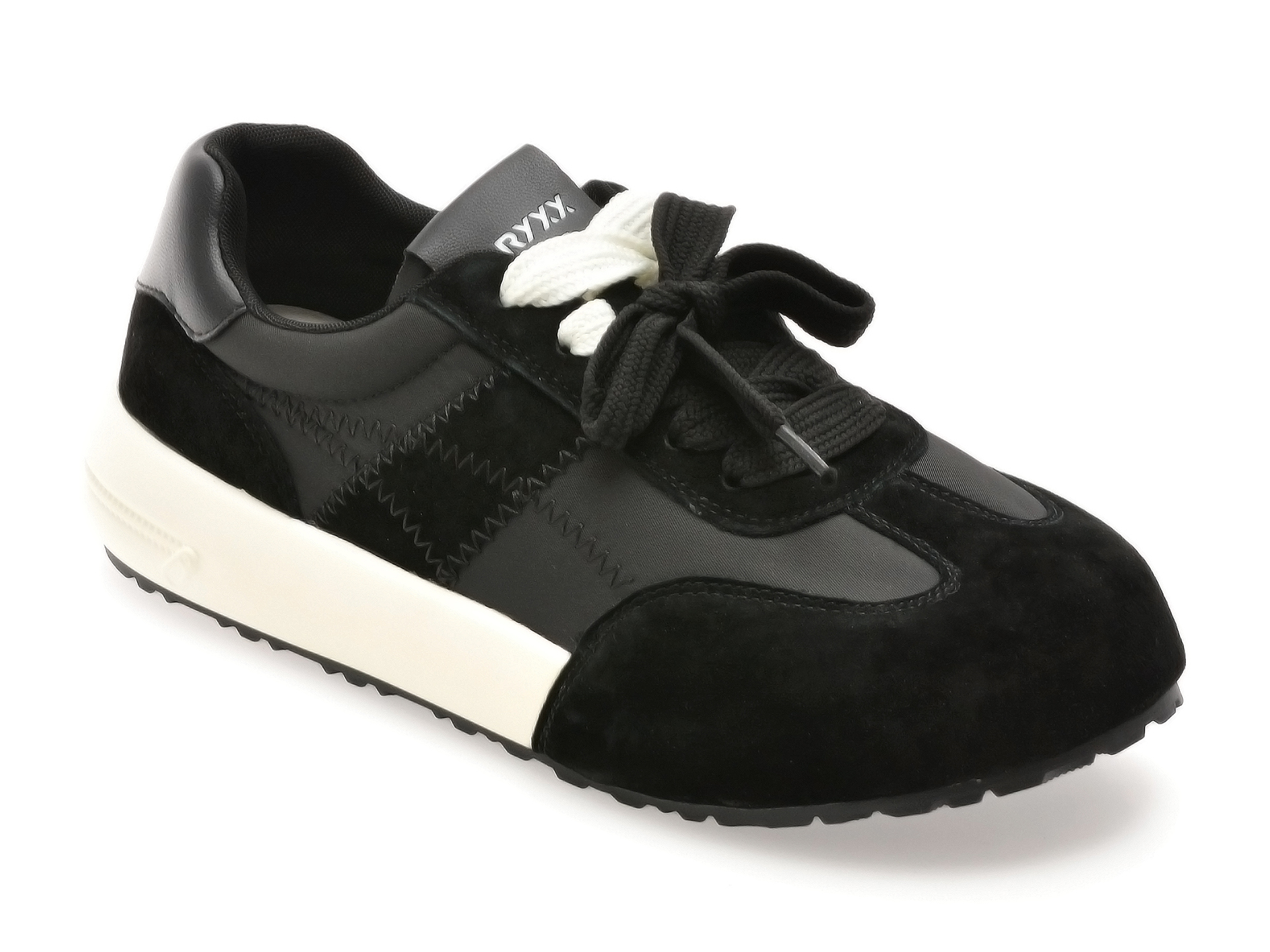 Pantofi sport GRYXX negri, 1123, din material textil