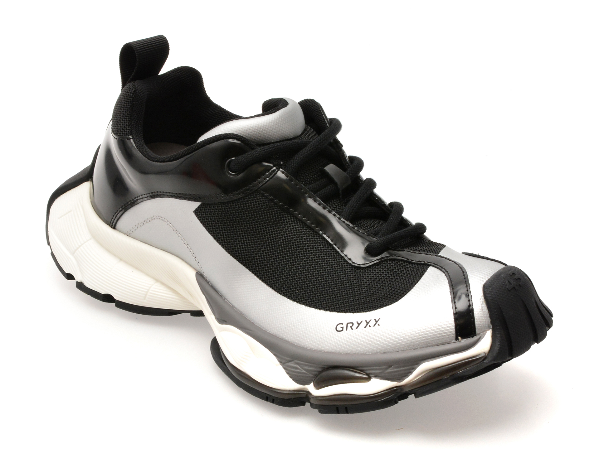 Pantofi sport GRYXX negri, 61037, din material textil