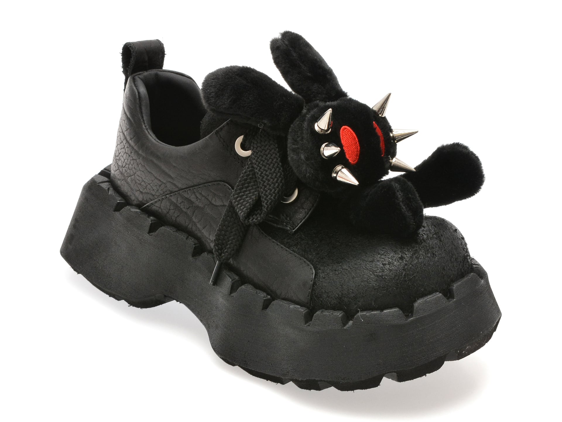 Pantofi sport GRYXX negri, 6895, din piele naturala