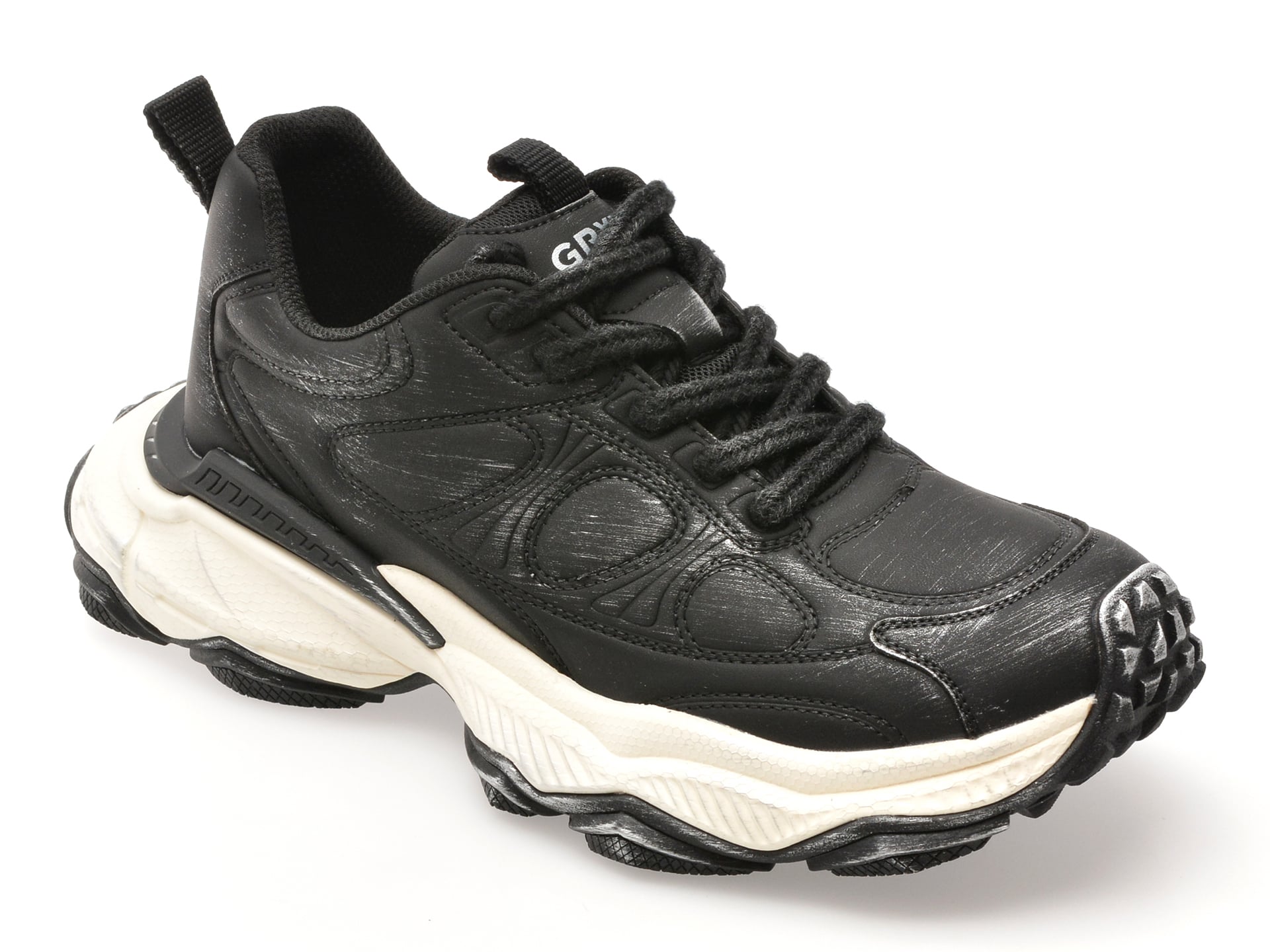 Pantofi sport GRYXX negri, 822, din piele ecologica