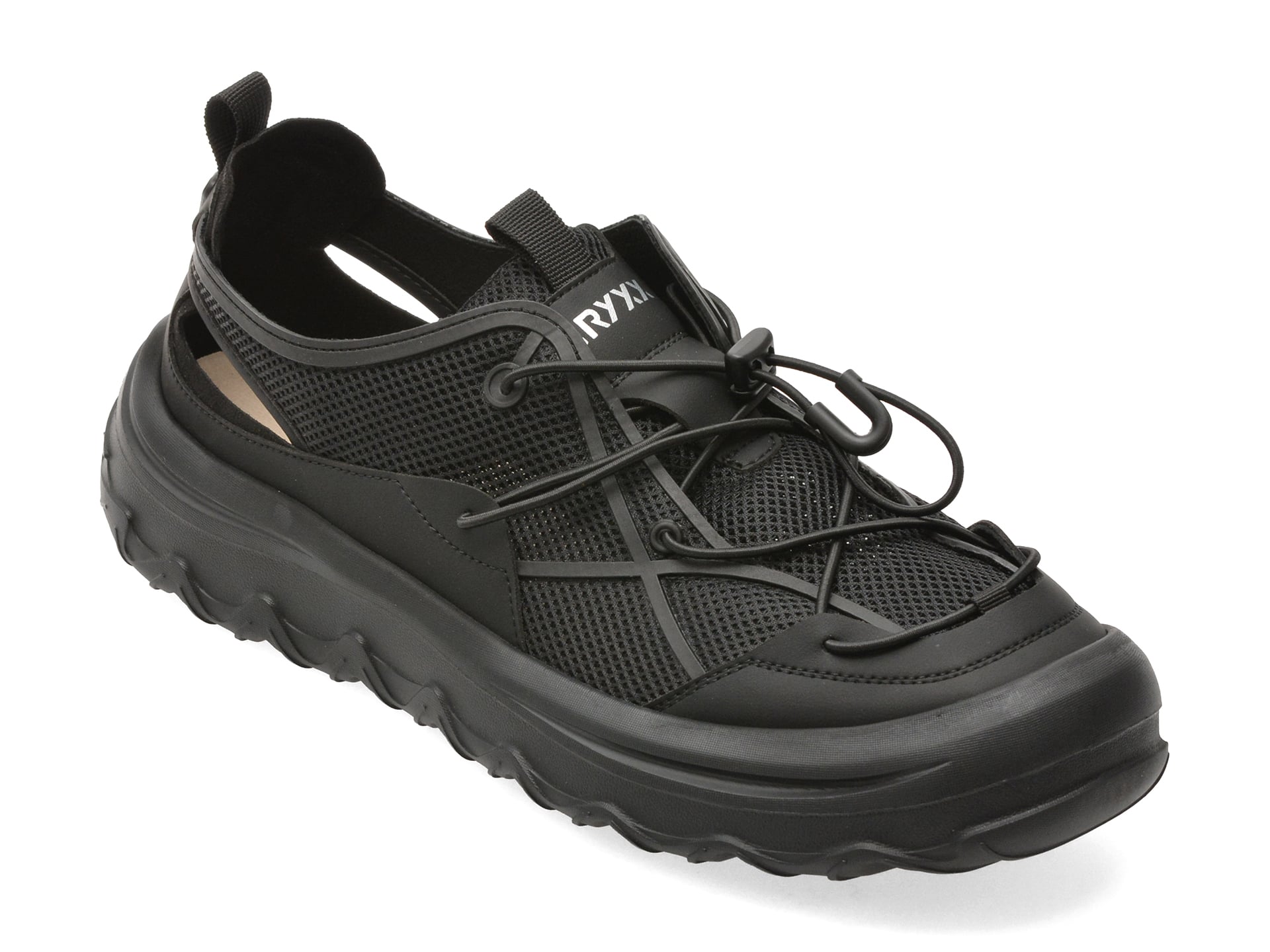 Pantofi sport GRYXX negri, 9232, din material textil
