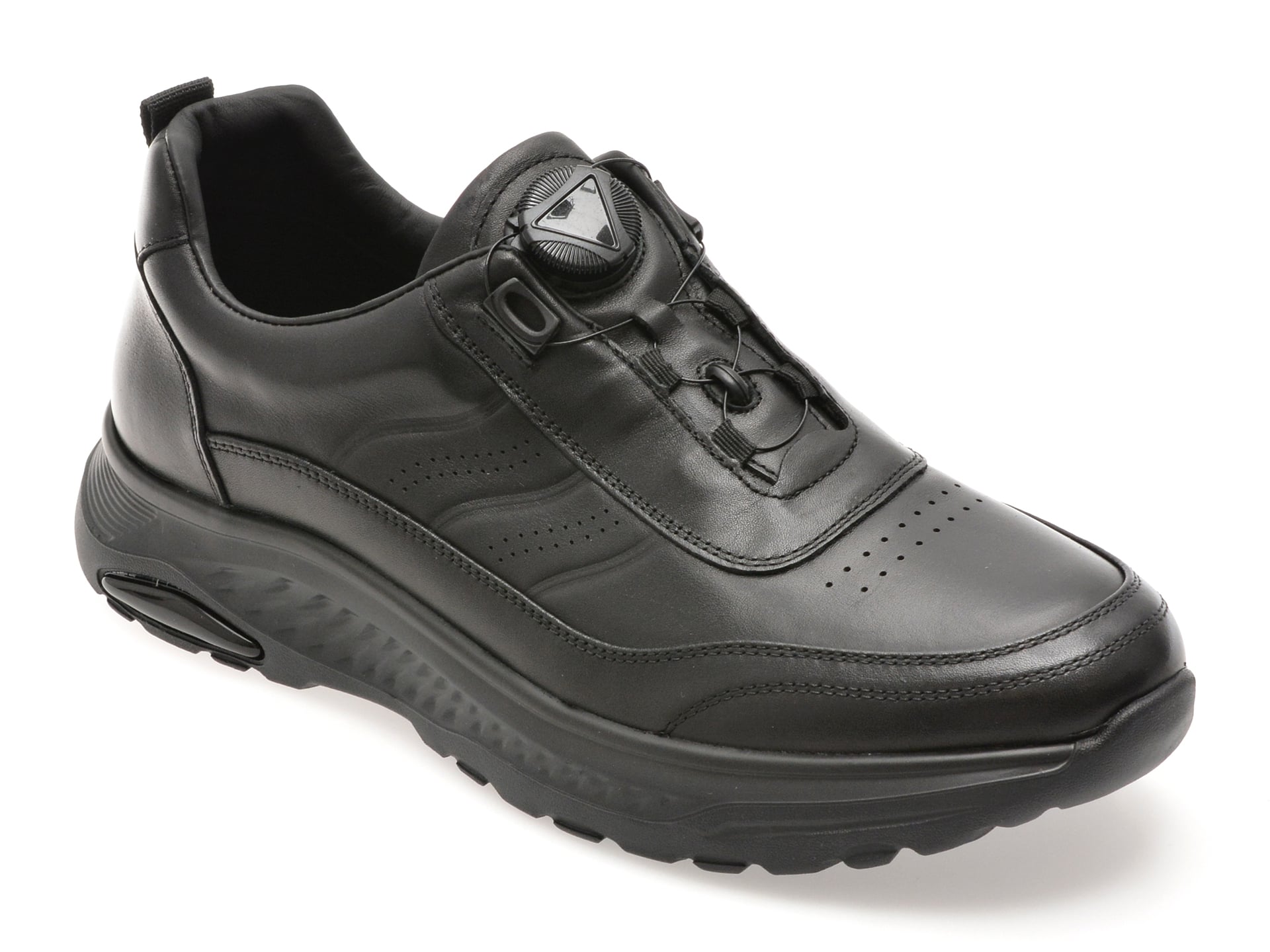 Pantofi sport GRYXX negri, 9528, din piele naturala