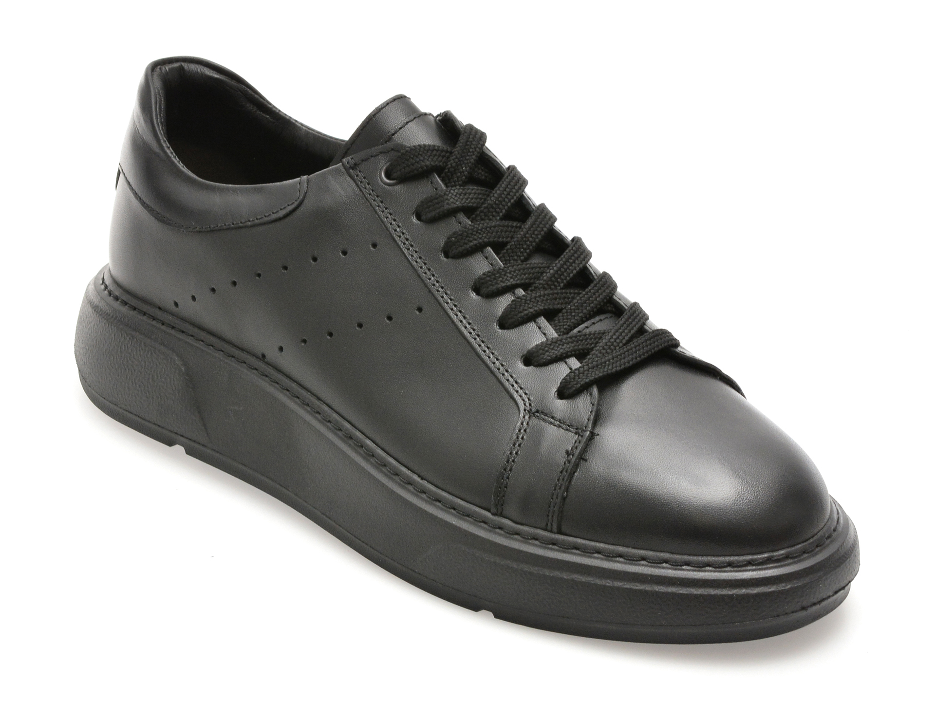 Pantofi sport GRYXX negri, TRLET07, din piele naturala