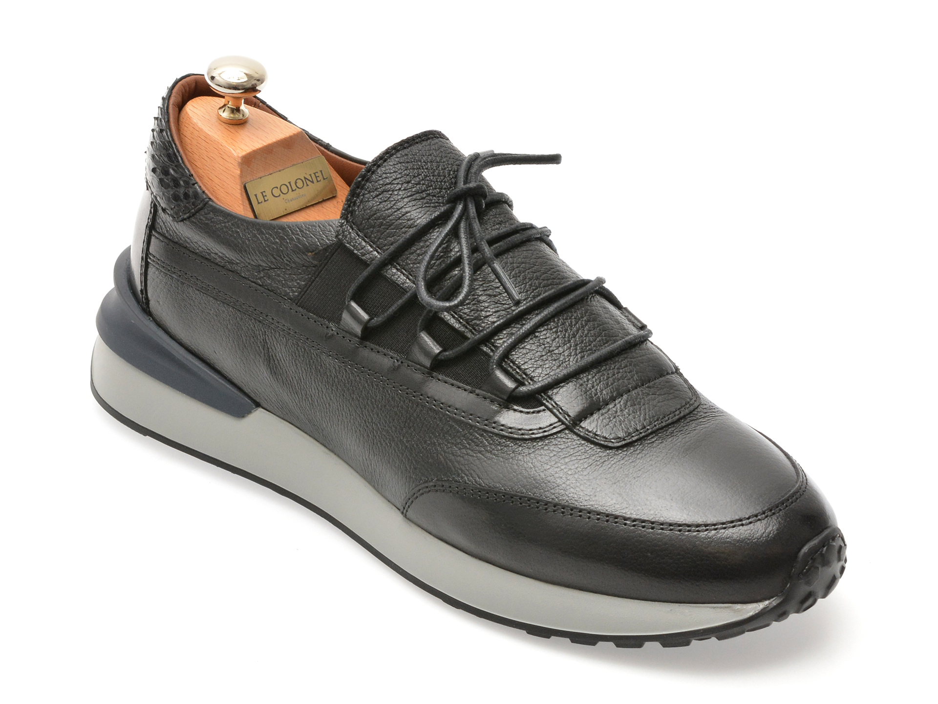 Pantofi sport LE COLONEL negri, 66411, din piele naturala