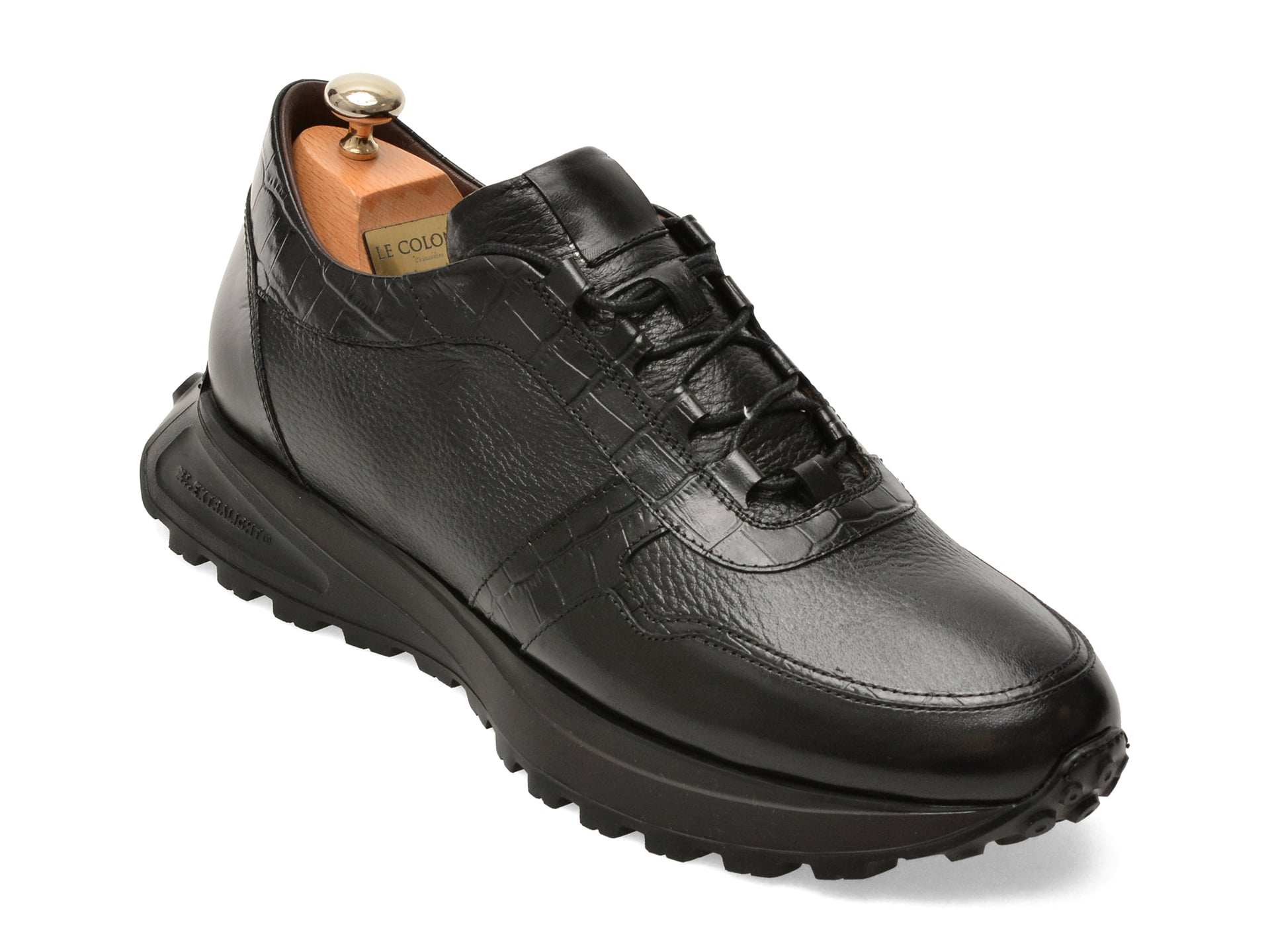 Pantofi sport LE COLONEL negri, 66758, din piele naturala