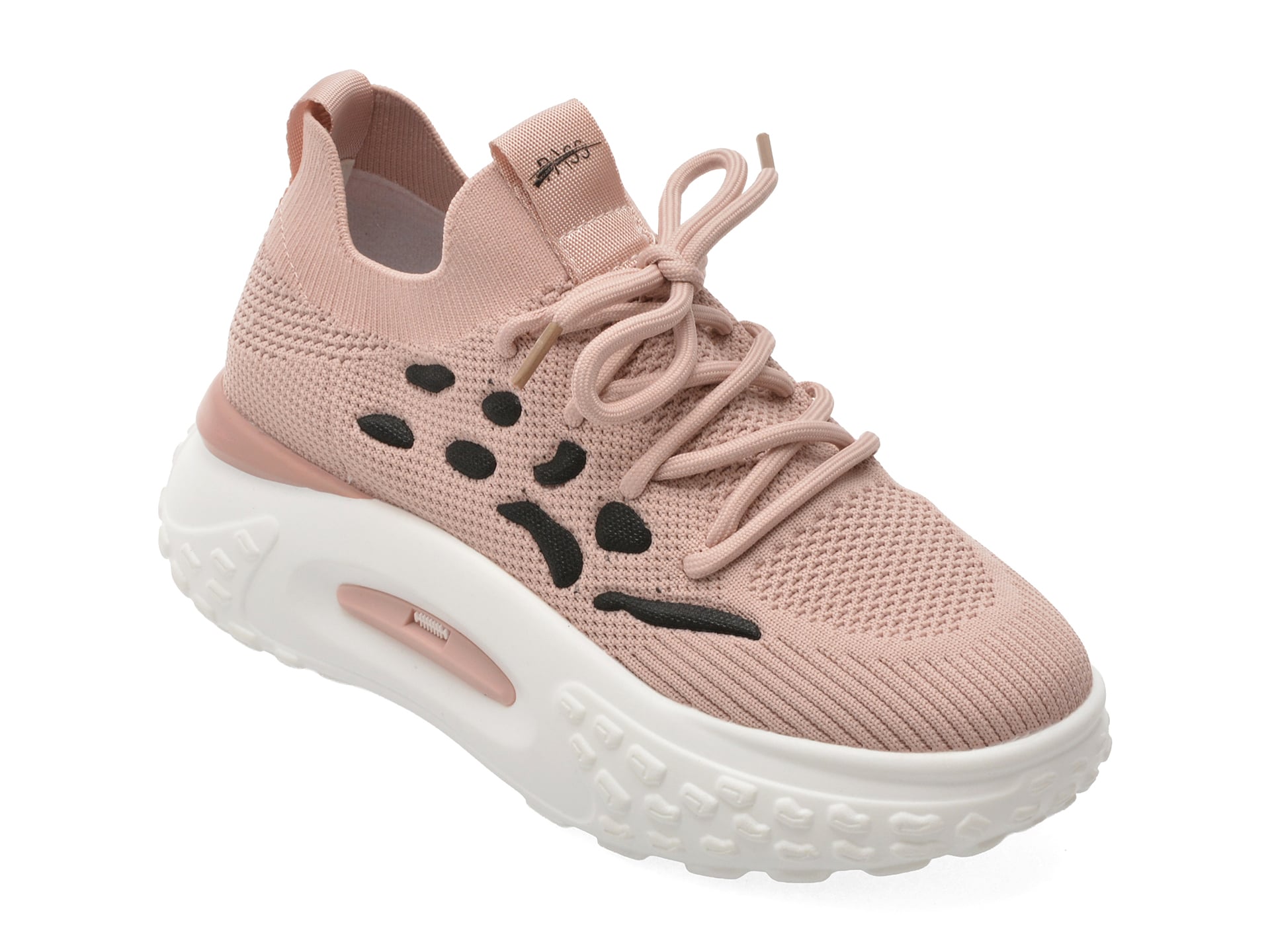 Pantofi sport PASS COLLECTION roz, SL60007, din material textil