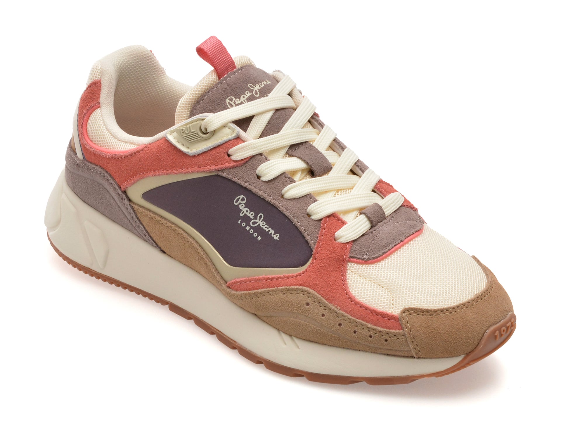 Pantofi sport PEPE JEANS maro, LS60011, din material textil