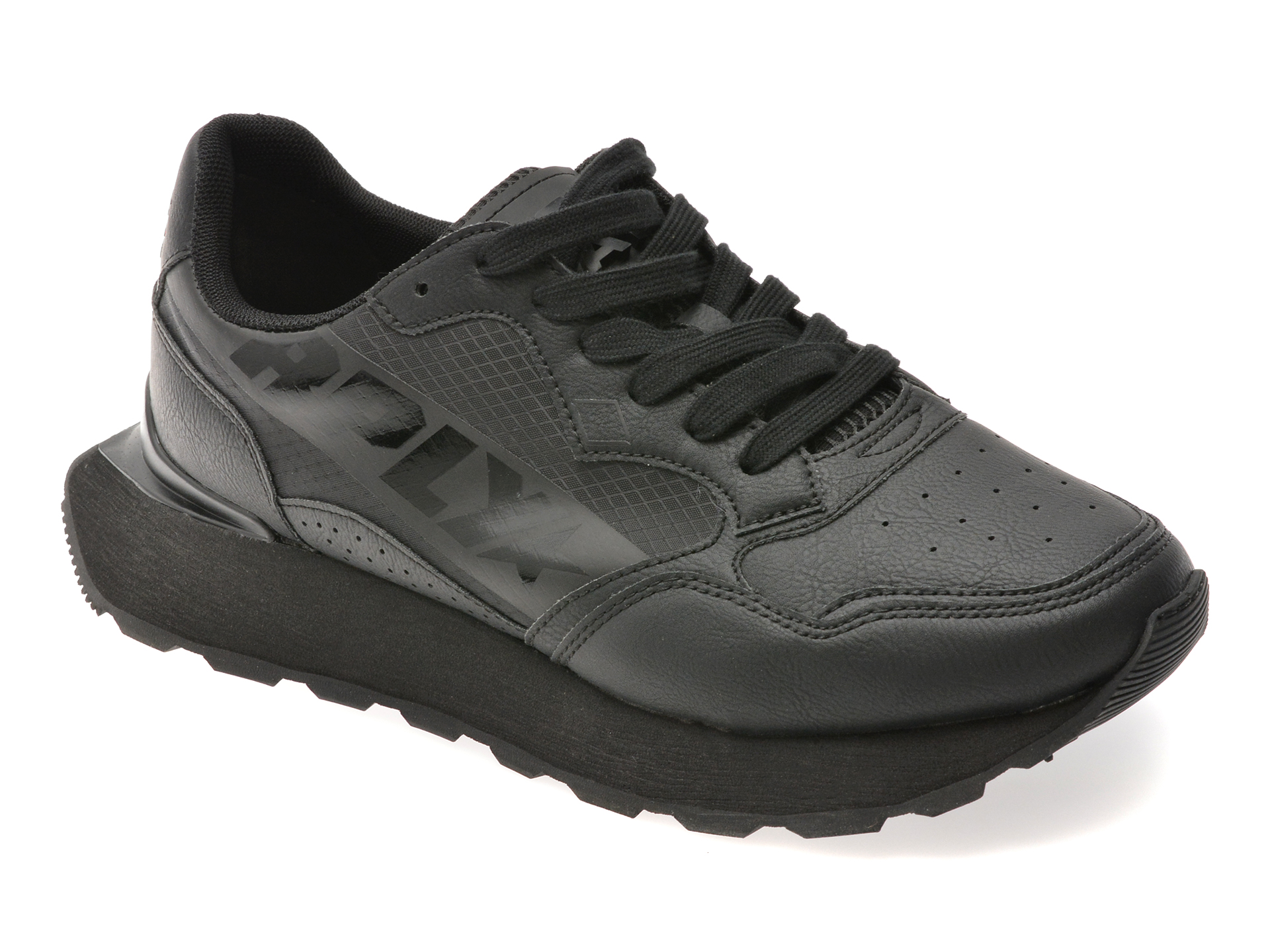 Pantofi sport REPLAY negri, MSG704S, din material textil