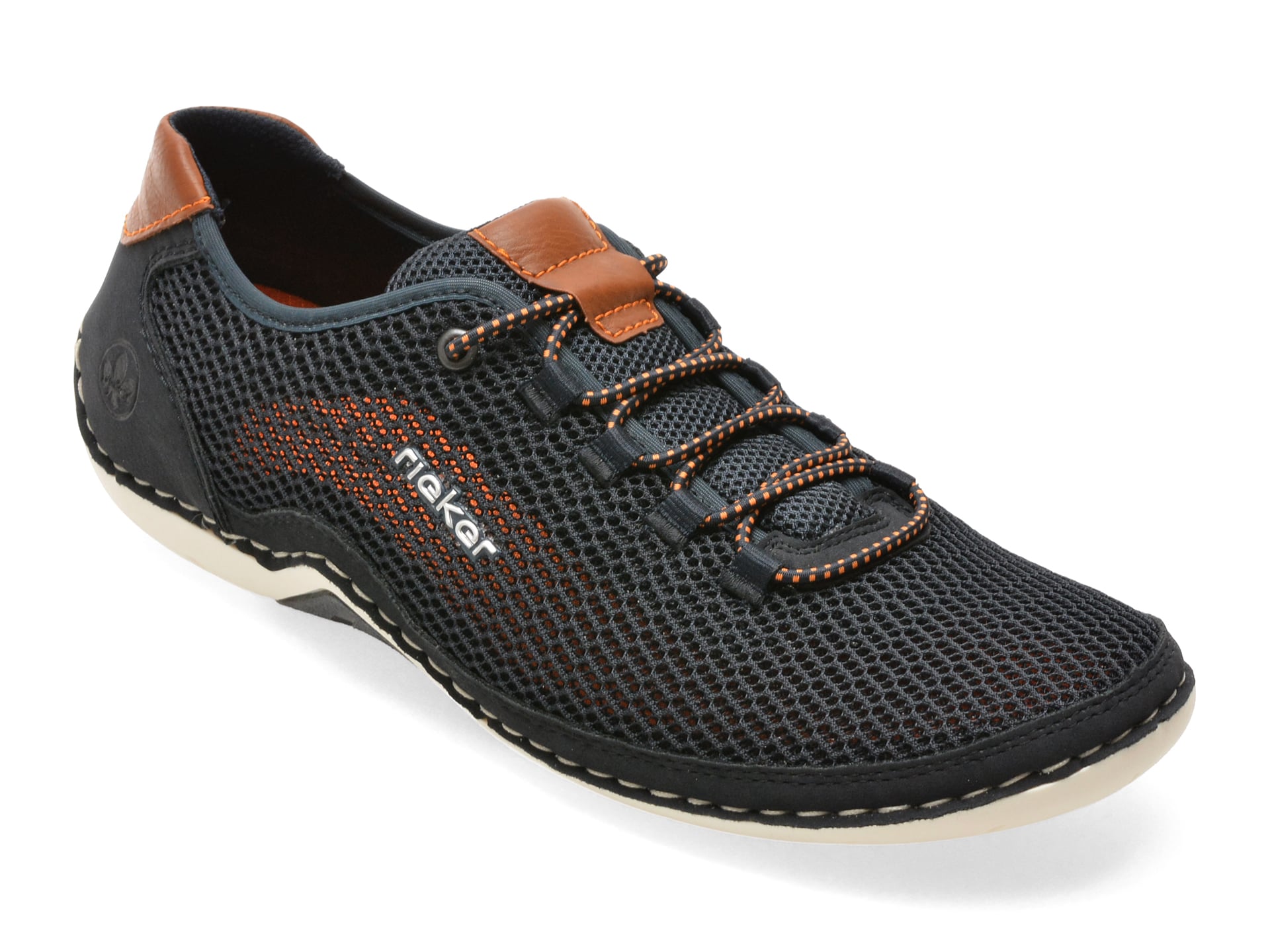 Pantofi sport RIEKER bleumarin, 7555, din material textil