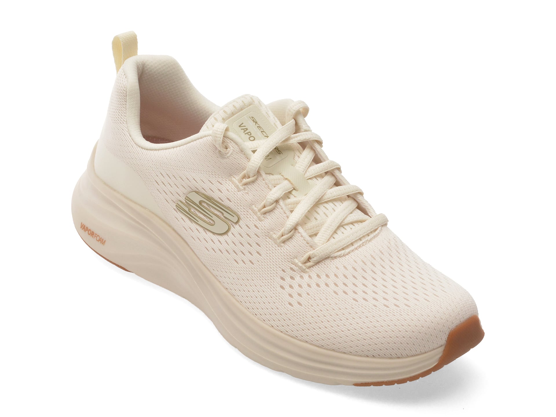 Pantofi sport SKECHERS bej, VAPOR FOAM, din material textil