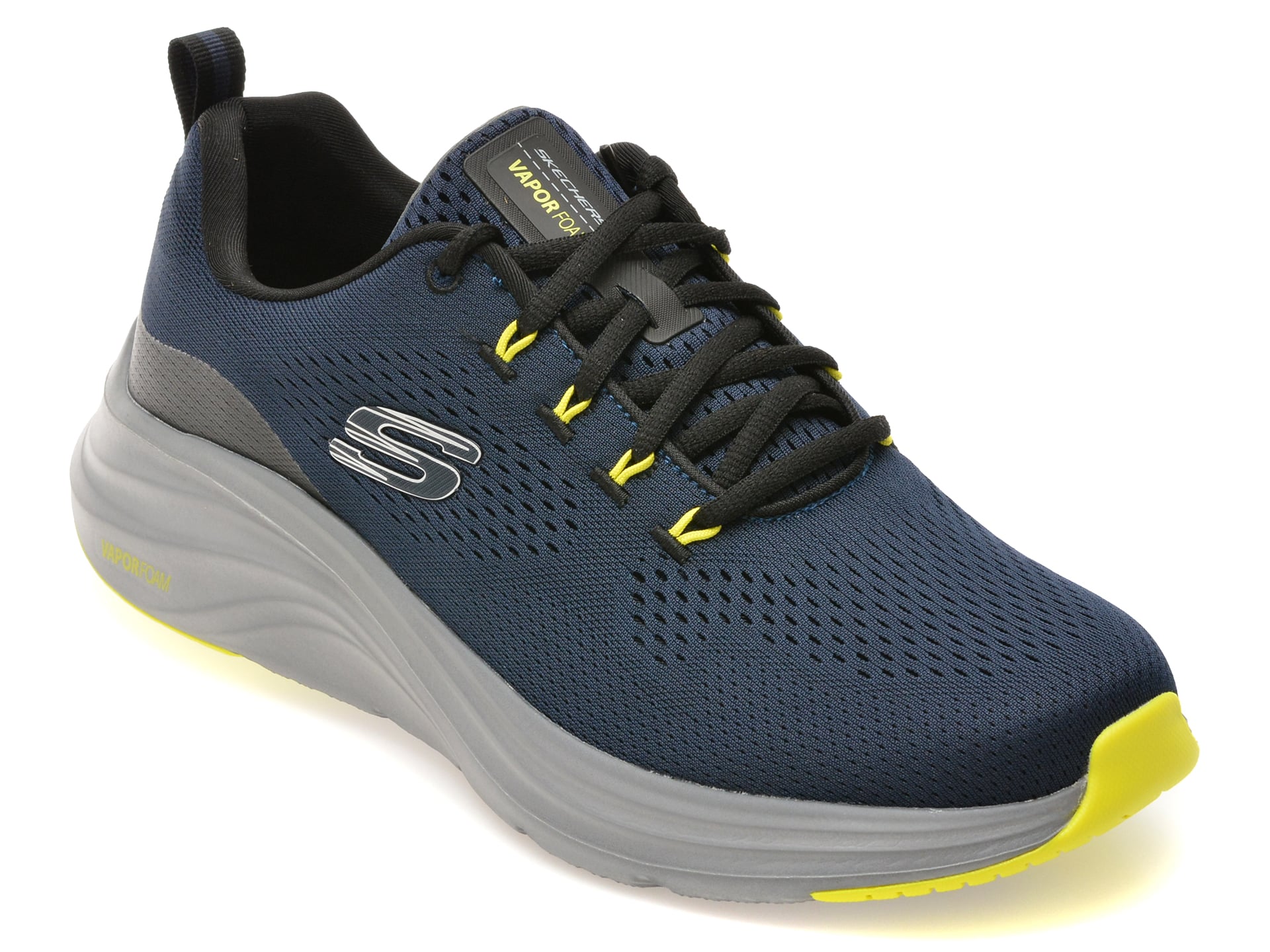 Pantofi sport SKECHERS bleumarin, VAPOR FOAM, din material textil