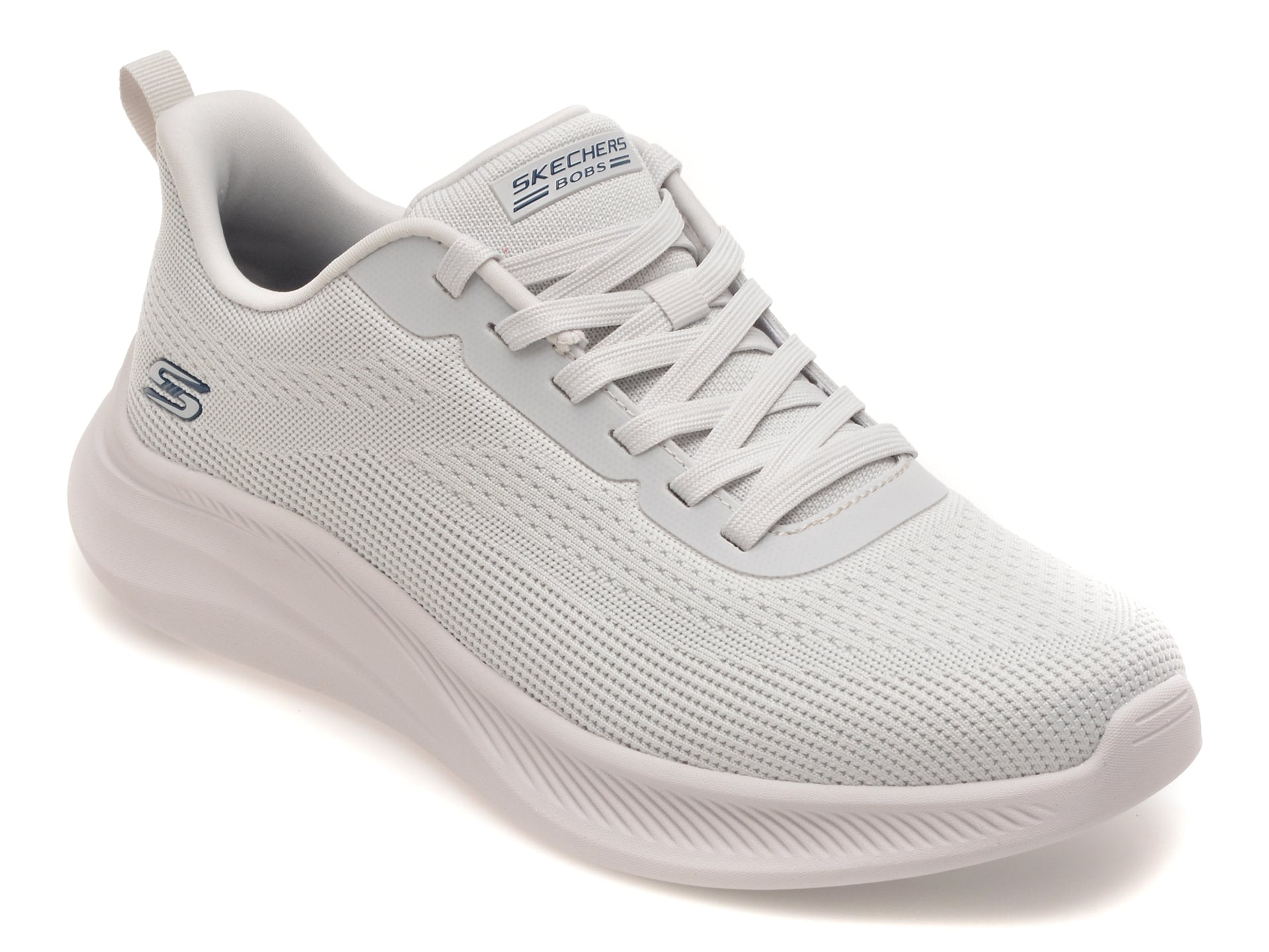 Pantofi sport SKECHERS gri, BOBS MODA FLEX, din material textil