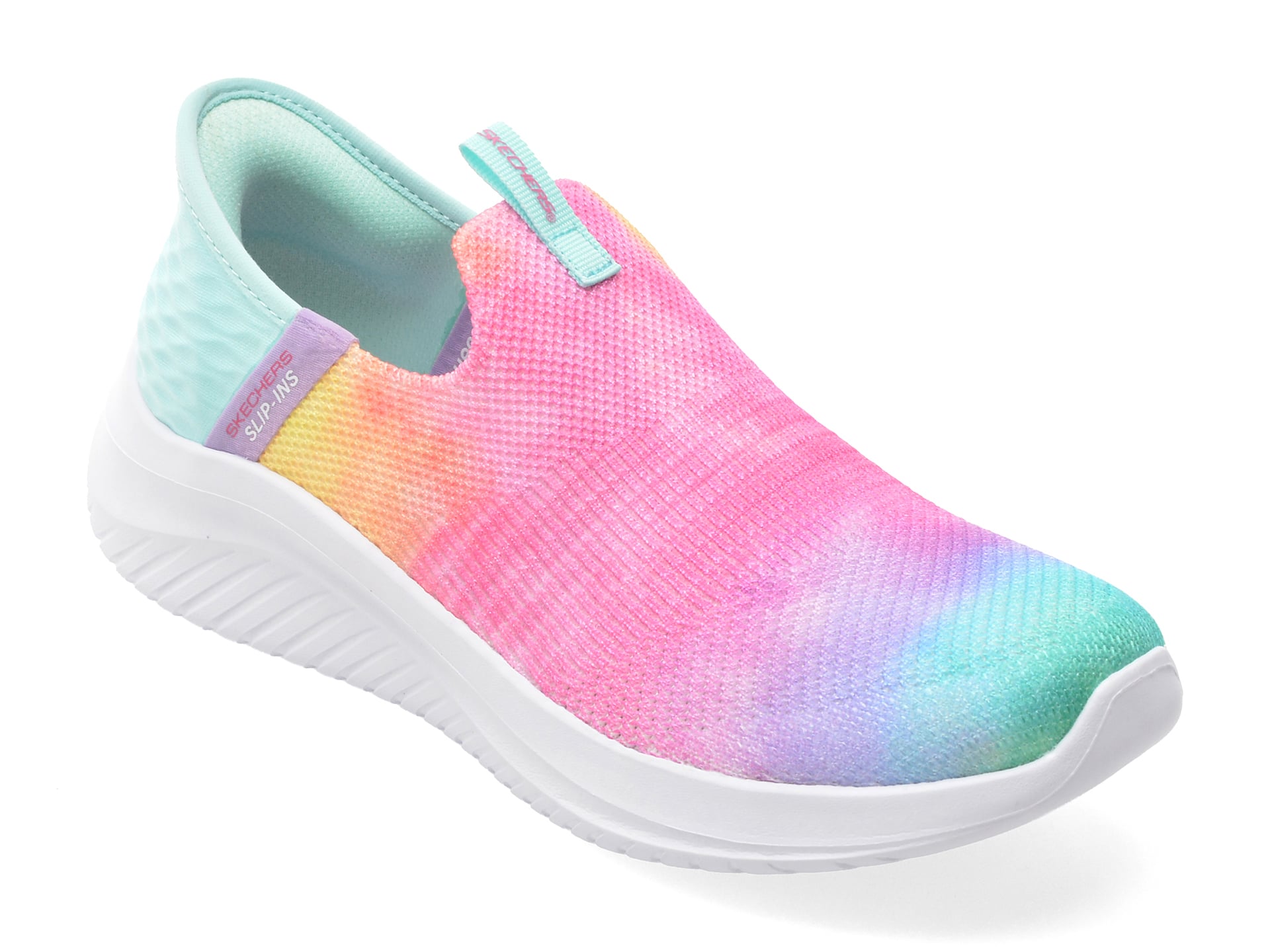 Pantofi sport SKECHERS multicolor, ULTRA FLEX 3.0, din material textil
