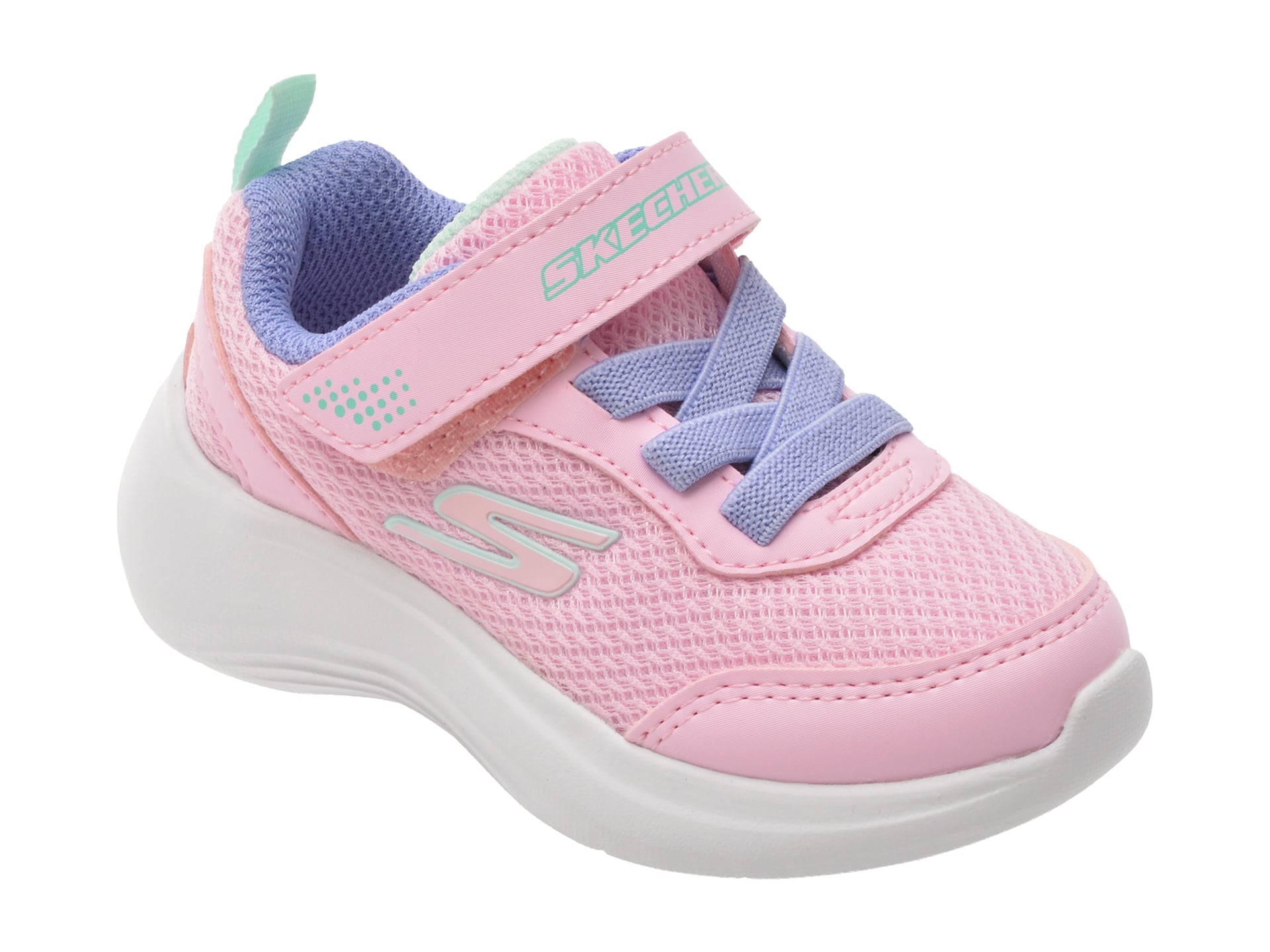 Pantofi sport SKECHERS roz, SELECTORS, din material textil