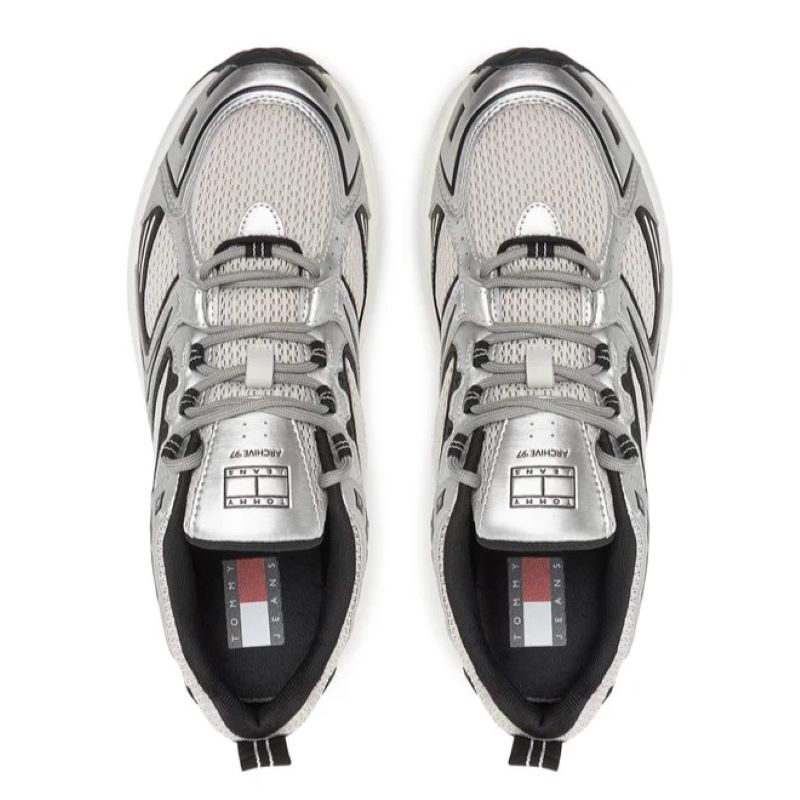 Pantofi sport Tommy Hilfiger ARCHIVE'97 METALLIC - poza 3