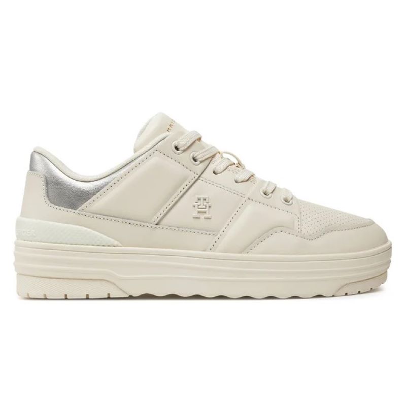 Pantofi sport Tommy Hilfiger FEMININE BASKET SNEAKER - poza 1