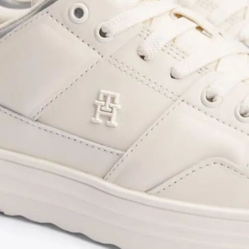 Pantofi sport Tommy Hilfiger FEMININE BASKET SNEAKER - poza 3