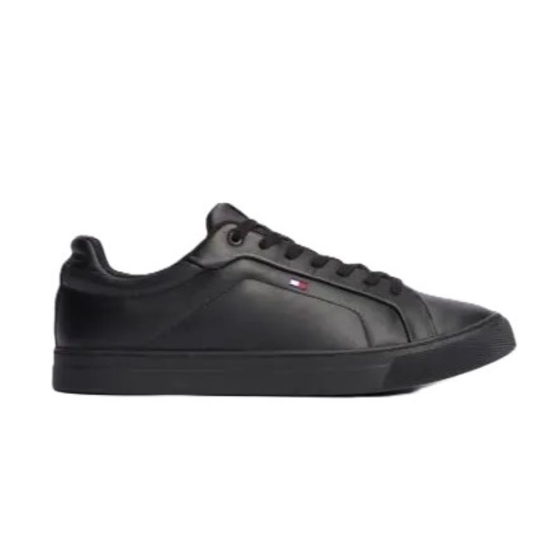 Pantofi sport Tommy Hilfiger ICON COURT LTH FLAG ESS - poza 1