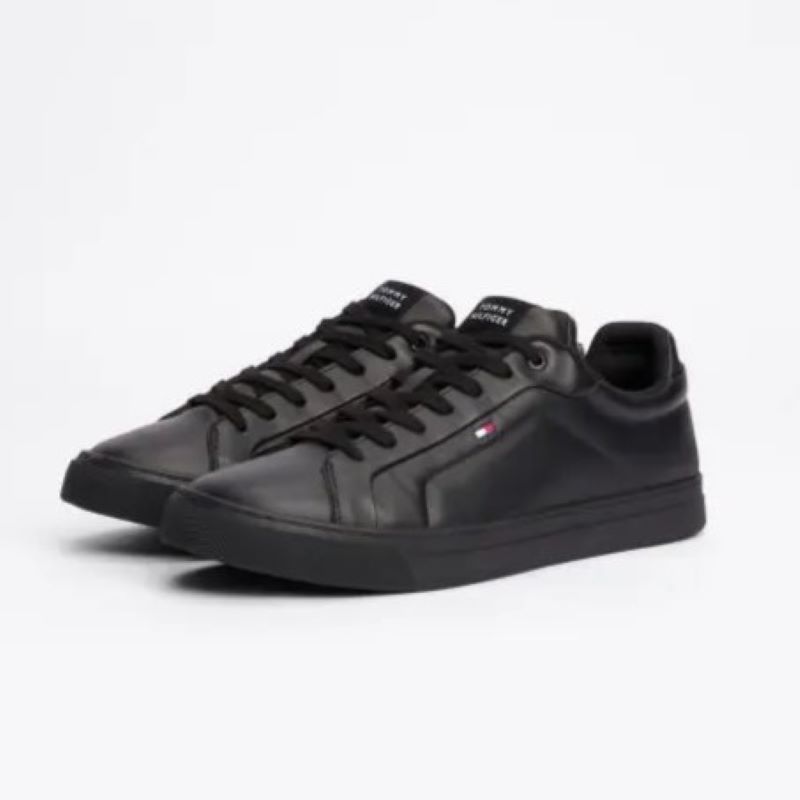 Pantofi sport Tommy Hilfiger ICON COURT LTH FLAG ESS - poza 3