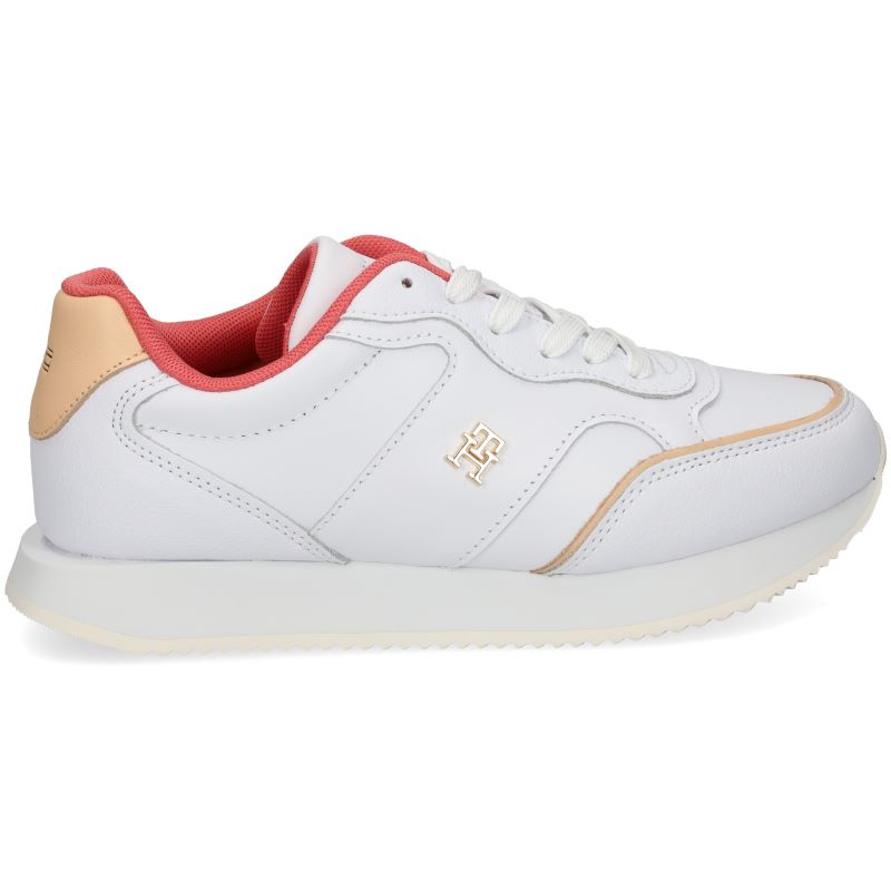 Pantofi sport Tommy Hilfiger LEATHER RUNNER - poza 1