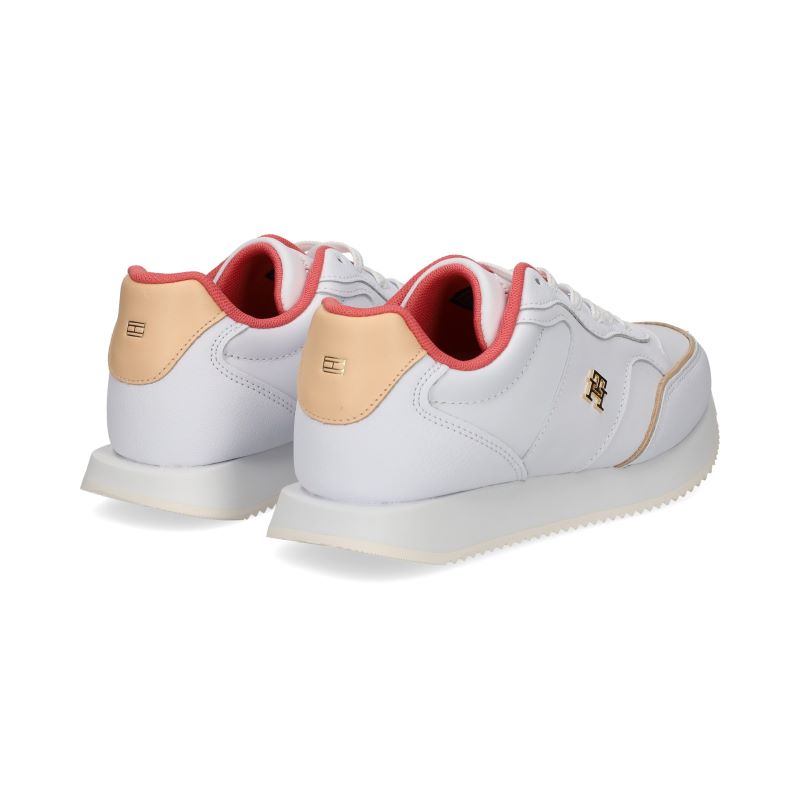 Pantofi sport Tommy Hilfiger LEATHER RUNNER - poza 3