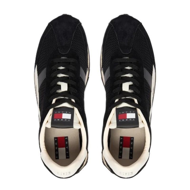 Pantofi sport Tommy Hilfiger RETRO RUNNER ARCHIVE OPEN MESH - poza 3