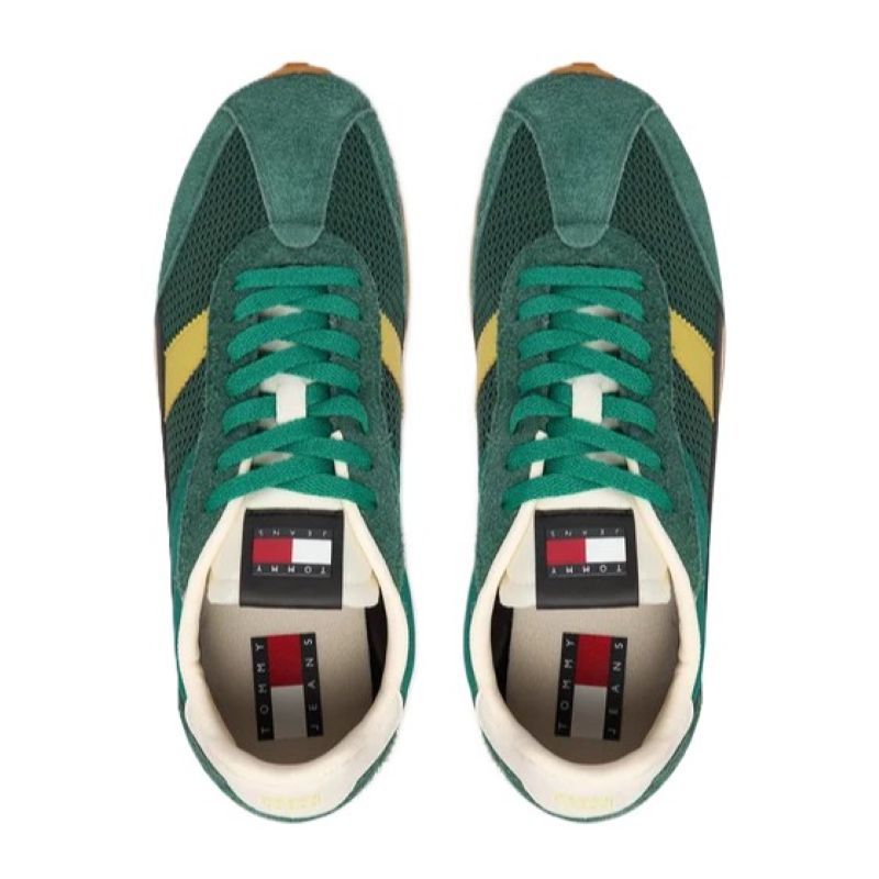 Pantofi sport Tommy Hilfiger RETRO RUNNER ARCHIVE OPEN MESH - poza 3