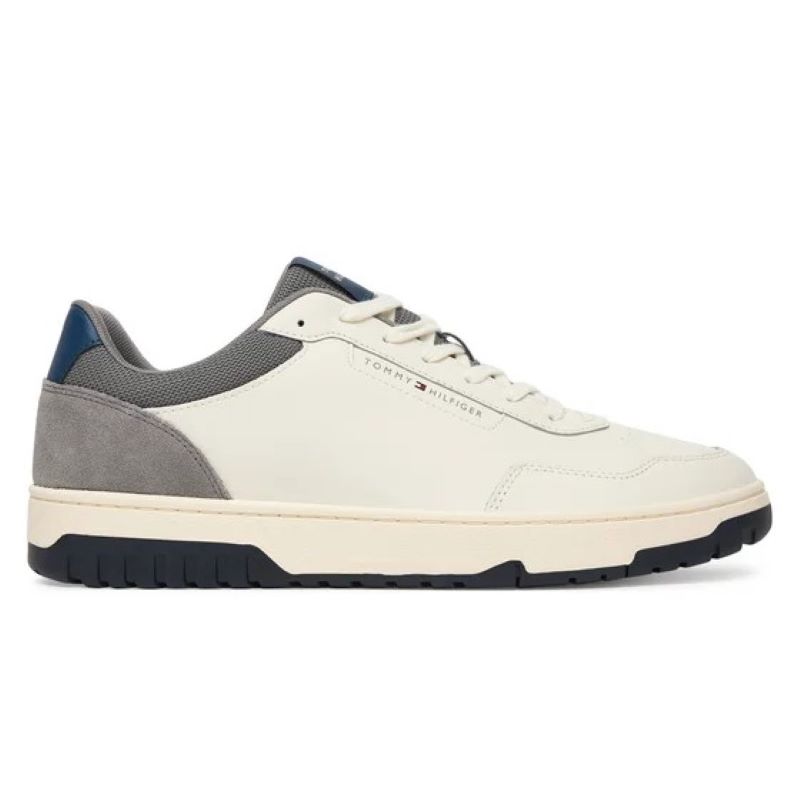 Pantofi sport Tommy Hilfiger TH BASKET CORE LITE LTH/SUEDE - poza 1