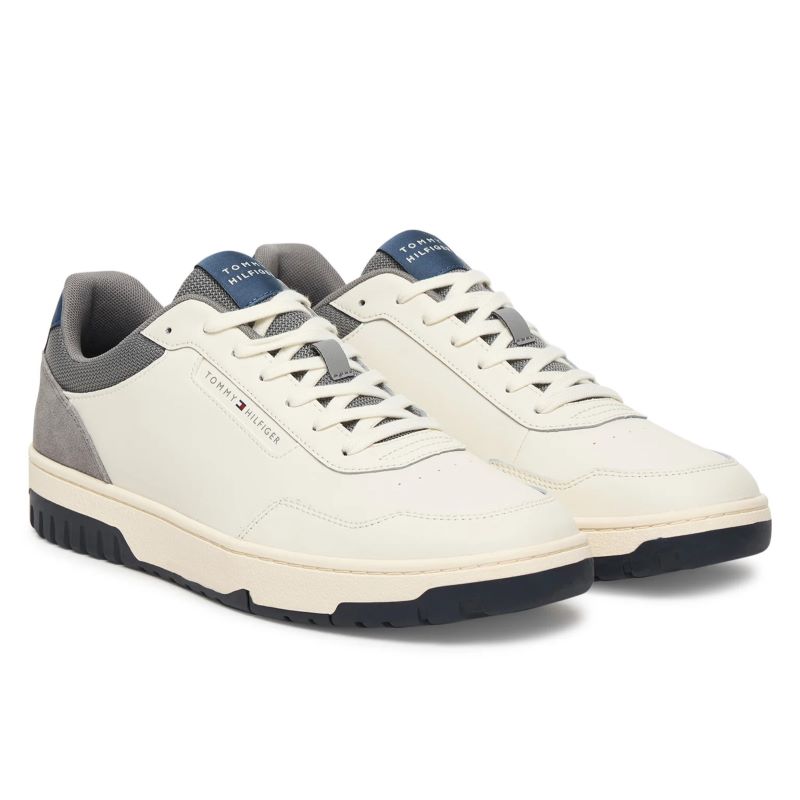 Pantofi sport Tommy Hilfiger TH BASKET CORE LITE LTH/SUEDE - poza 3
