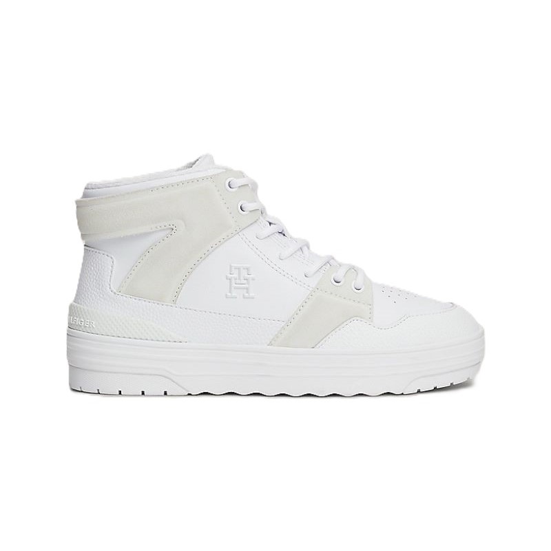 Pantofi sport Tommy Hilfiger TH BASKET SNEAKER HI - poza 1