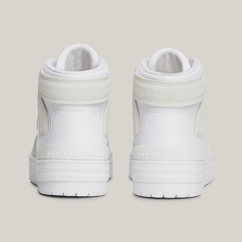 Pantofi sport Tommy Hilfiger TH BASKET SNEAKER HI - poza 2