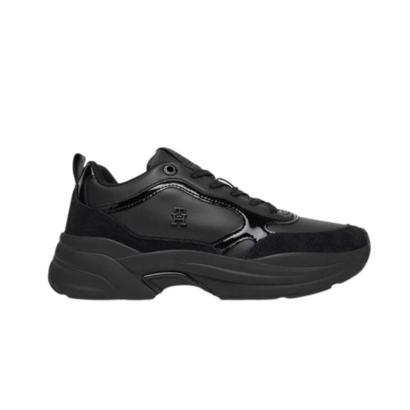 Pantofi sport Tommy Hilfiger TH CHUNKY RUNNER PATENT - poza 1