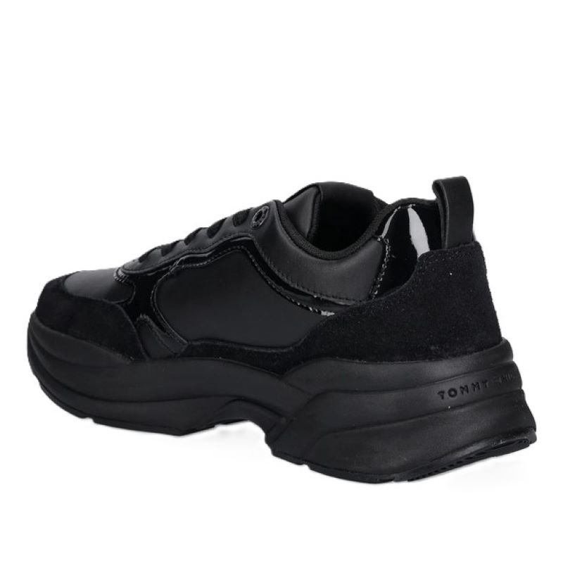 Pantofi sport Tommy Hilfiger TH CHUNKY RUNNER PATENT - poza 3