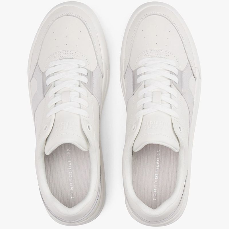 Pantofi sport Tommy Hilfiger TH COURT CRAFT LTH - poza 3
