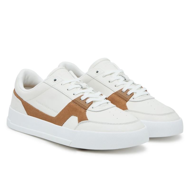 Pantofi sport Tommy Hilfiger TH COURT CRAFT LTH - poza 3