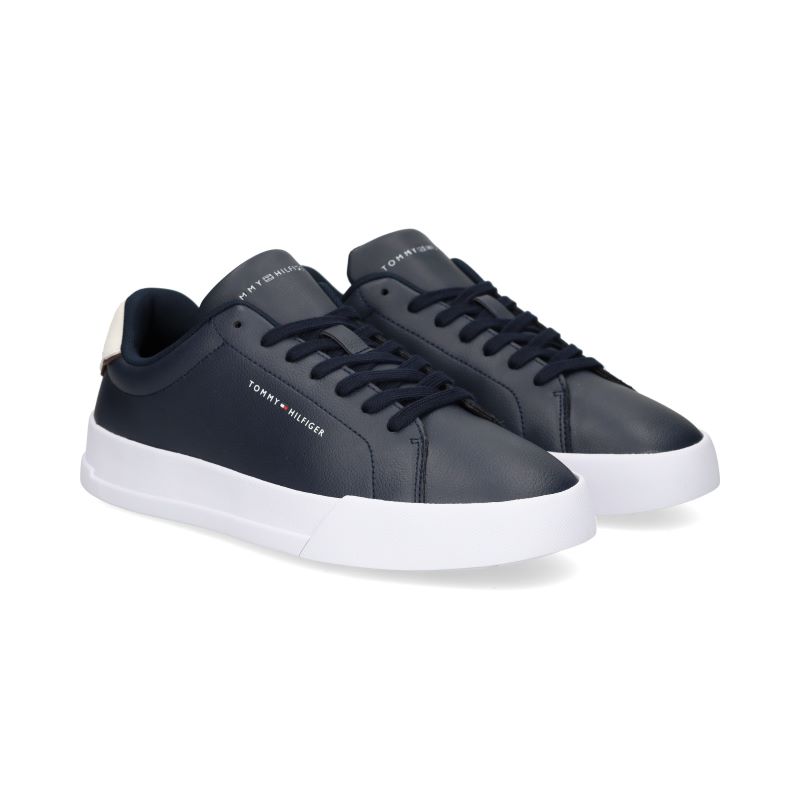 Pantofi sport Tommy Hilfiger TH COURT LTH DETAIL ESS - poza 3