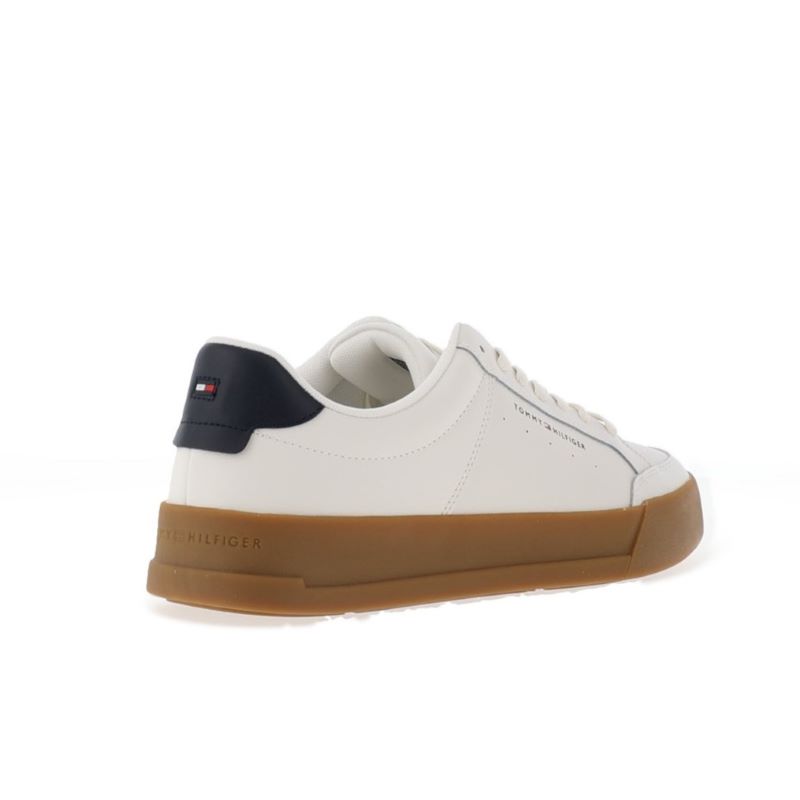 Pantofi sport Tommy Hilfiger TH COURT MIX LTH - poza 3