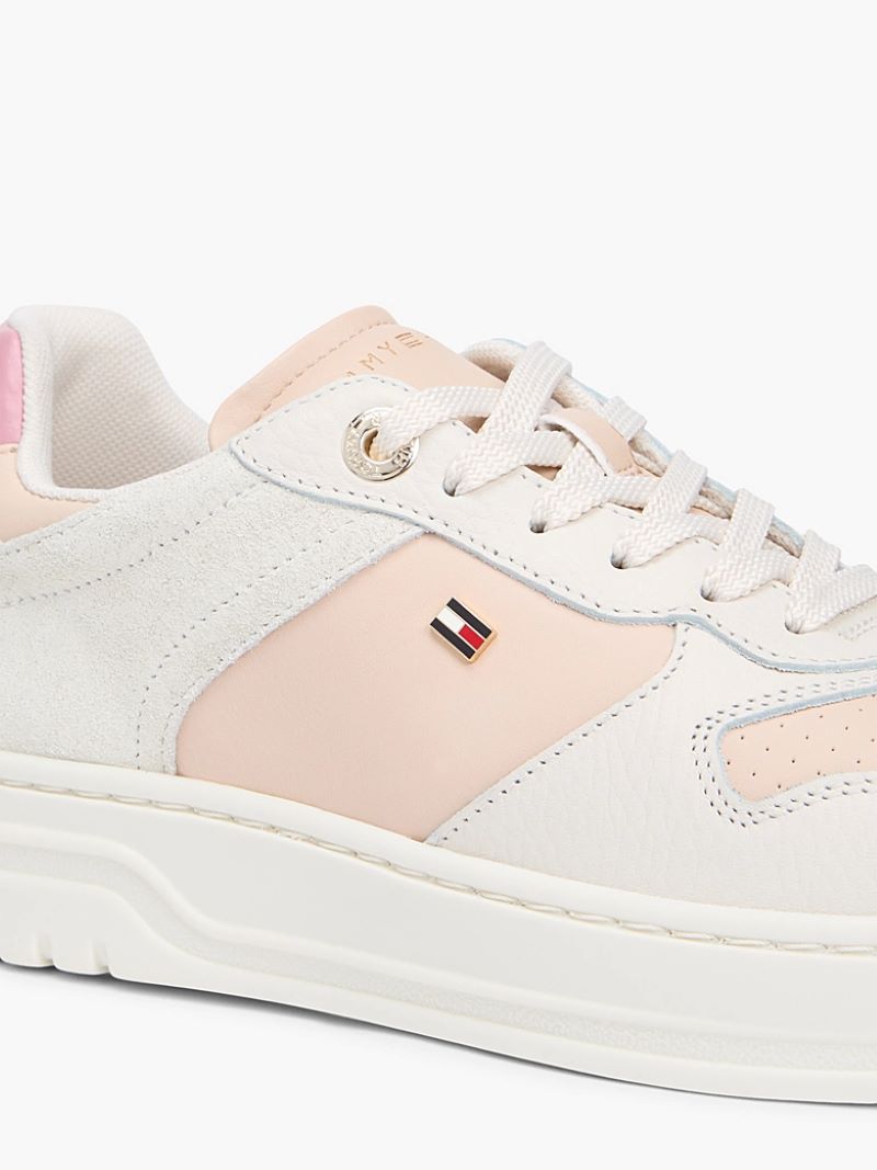 Pantofi sport Tommy Hilfiger TH SPORTY CUPSOLE TUMBLED LTR - poza 3