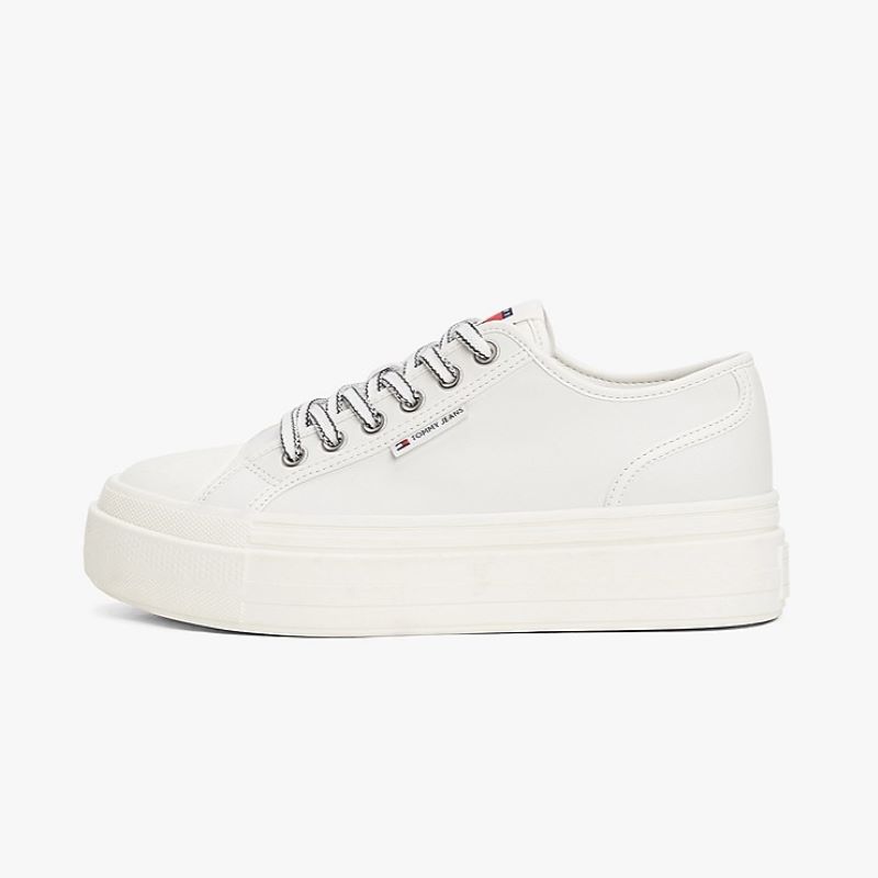 Pantofi sport Tommy Hilfiger TJW FOXING VULC LC LEATHER - poza 2