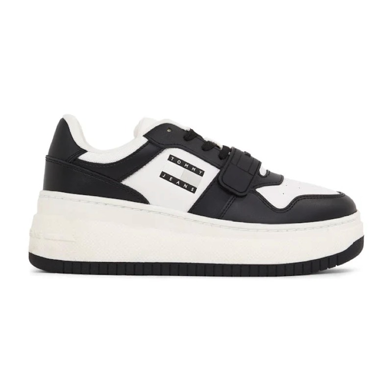 Pantofi sport Tommy Hilfiger TJW Retro Basket Flatform velcro