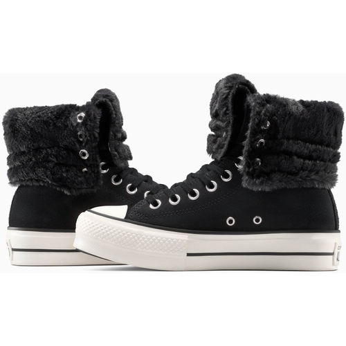 Pantofi sport unisex Converse Chuck Taylor All Star Fold-Over Lift Platform A15229C - poza 3
