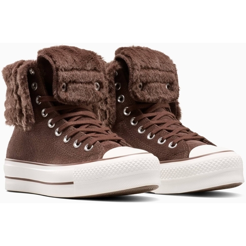 Pantofi sport unisex Converse Chuck Taylor All Star Fold-Over Lift Platform A15230C - poza 2